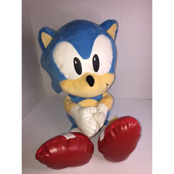 12" Sony PlayStation Sonic The Hedge Hog Plush Sega Genesis Stuffed Animal - Picture 2 of 6